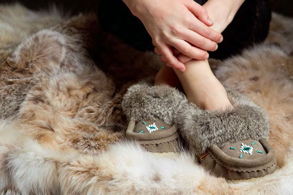 Treat Your Self or Someone You Love - Canadian Made & Cozy Moccasins