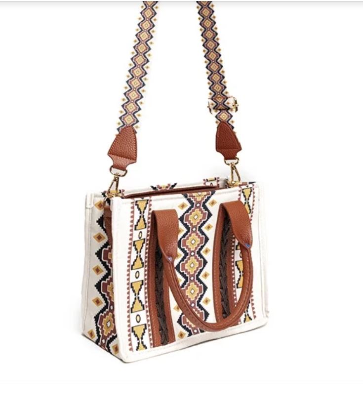 Handbag Western Wallet Women's Tote Bag Shoulder Bag Bohemian Aztec Handbag