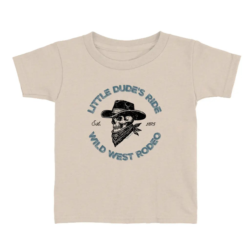 Toddler & Baby's Little Dudes Ride Western T-Shirt