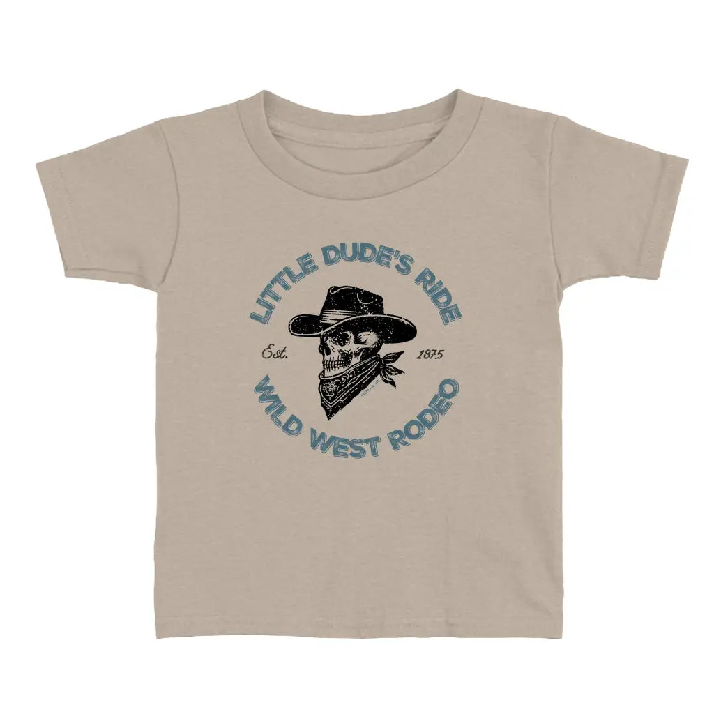 Toddler & Baby's Little Dudes Ride Western T-Shirt