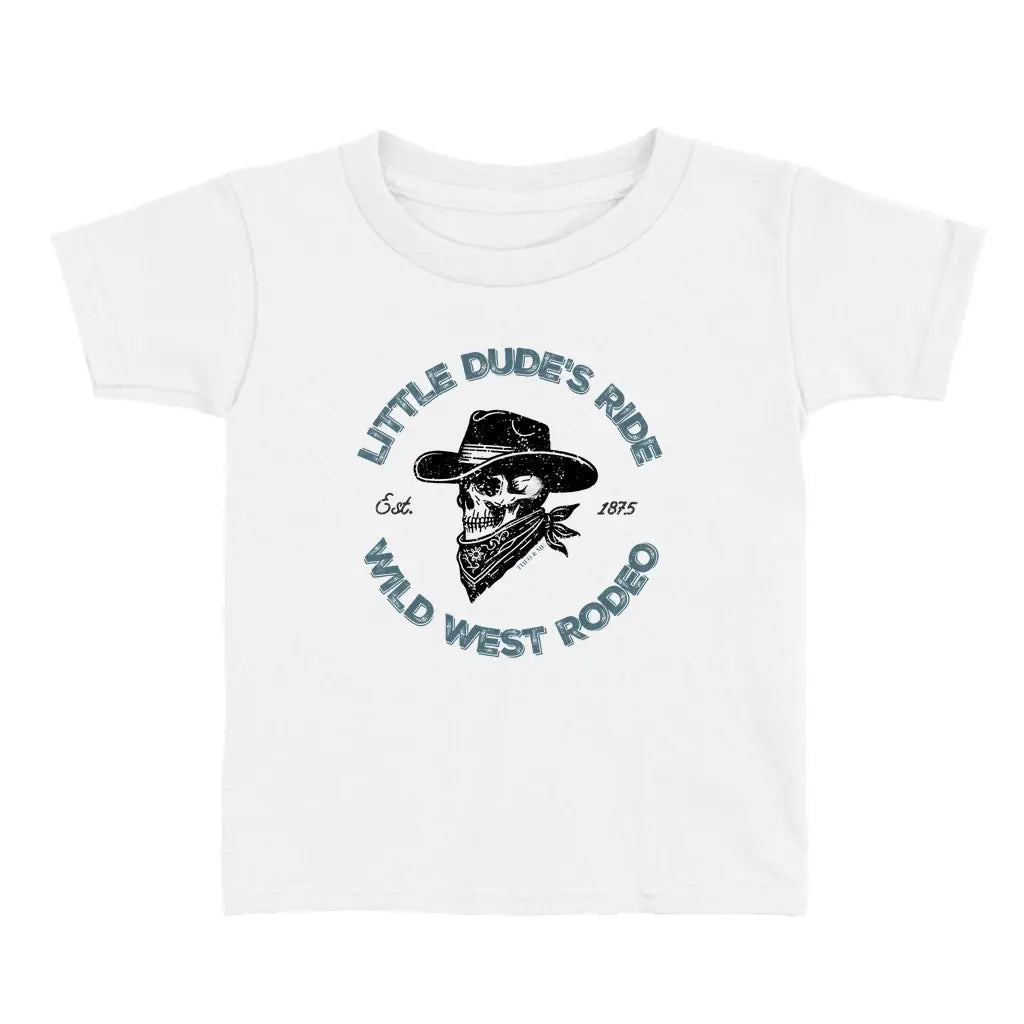 Toddler & Baby's Little Dudes Ride Western T-Shirt