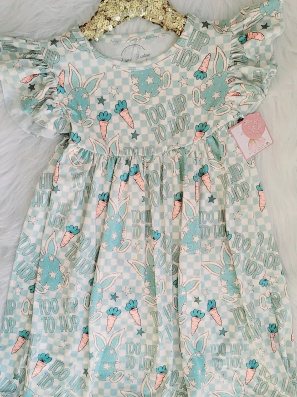 Girls Easter Fun Character Dresses - Too Hip to Hop