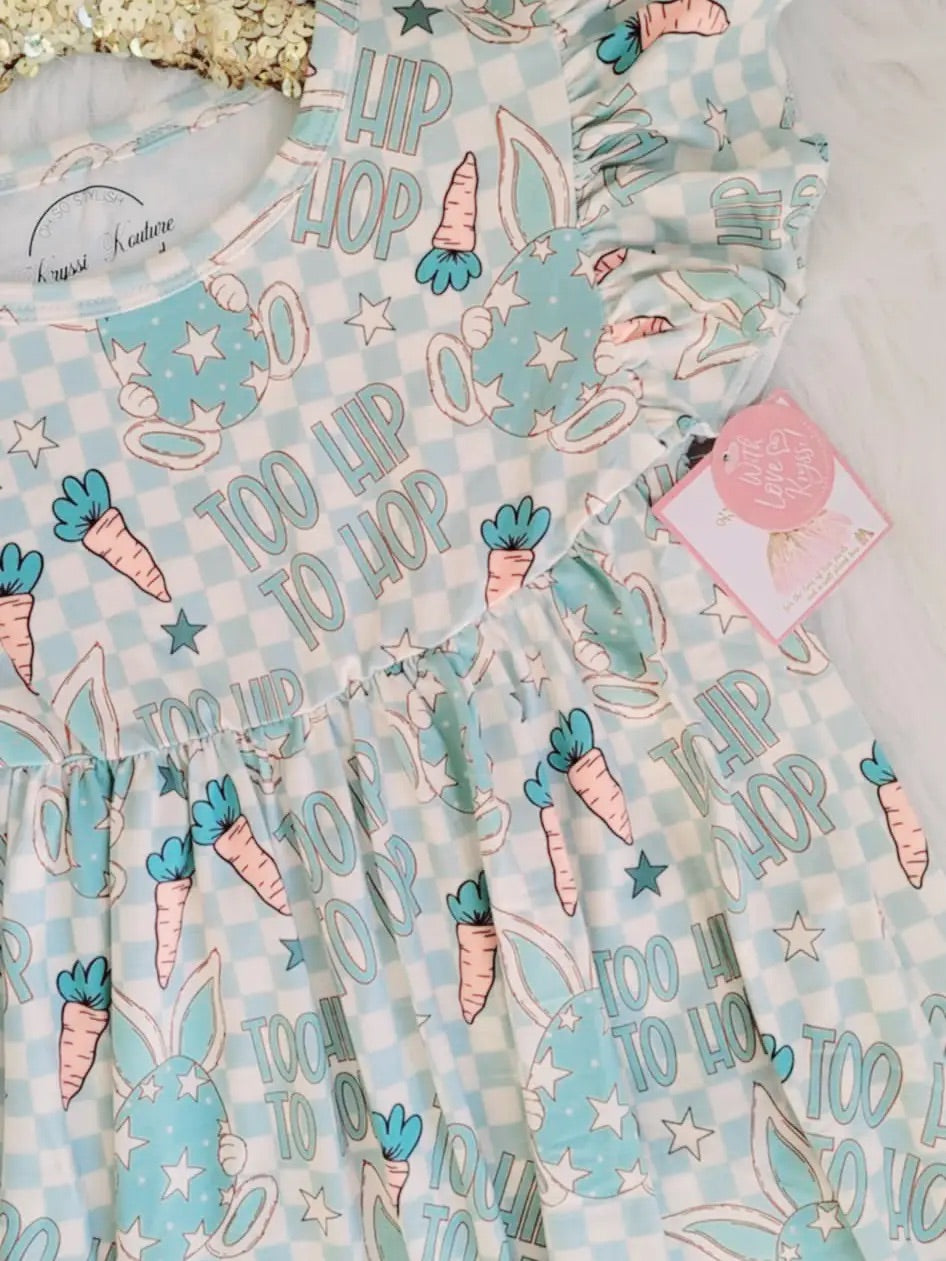 Girls Easter Fun Character Dresses - Too Hip to Hop