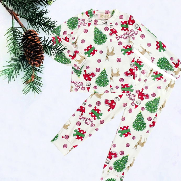 Elf on the shelf kids pjs sale