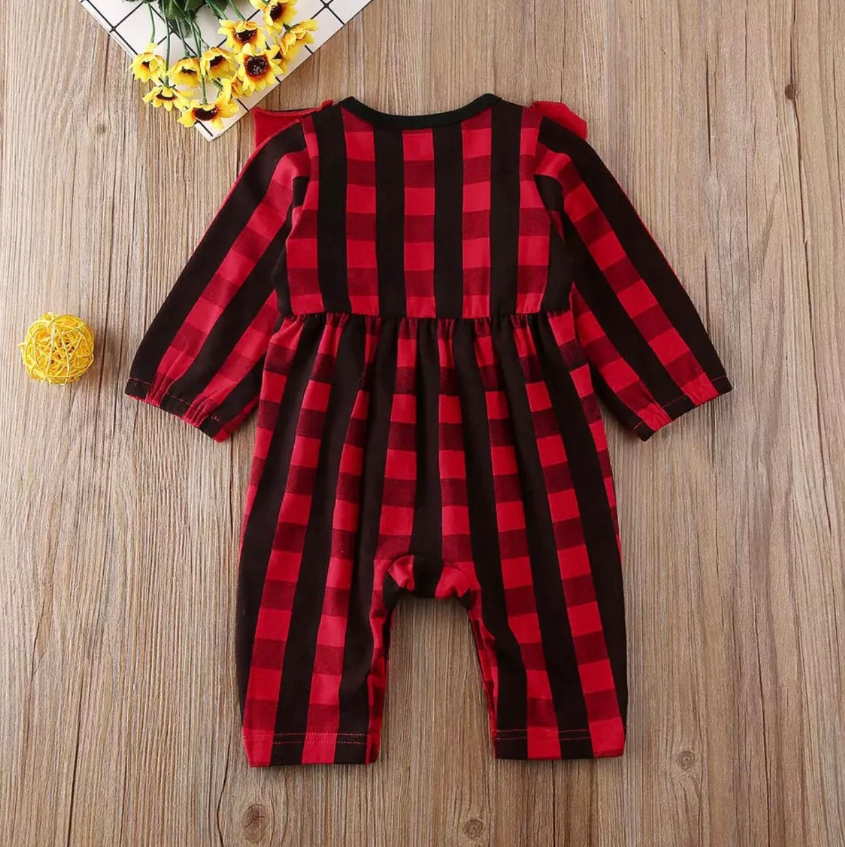 Buffalo Plaid Romper