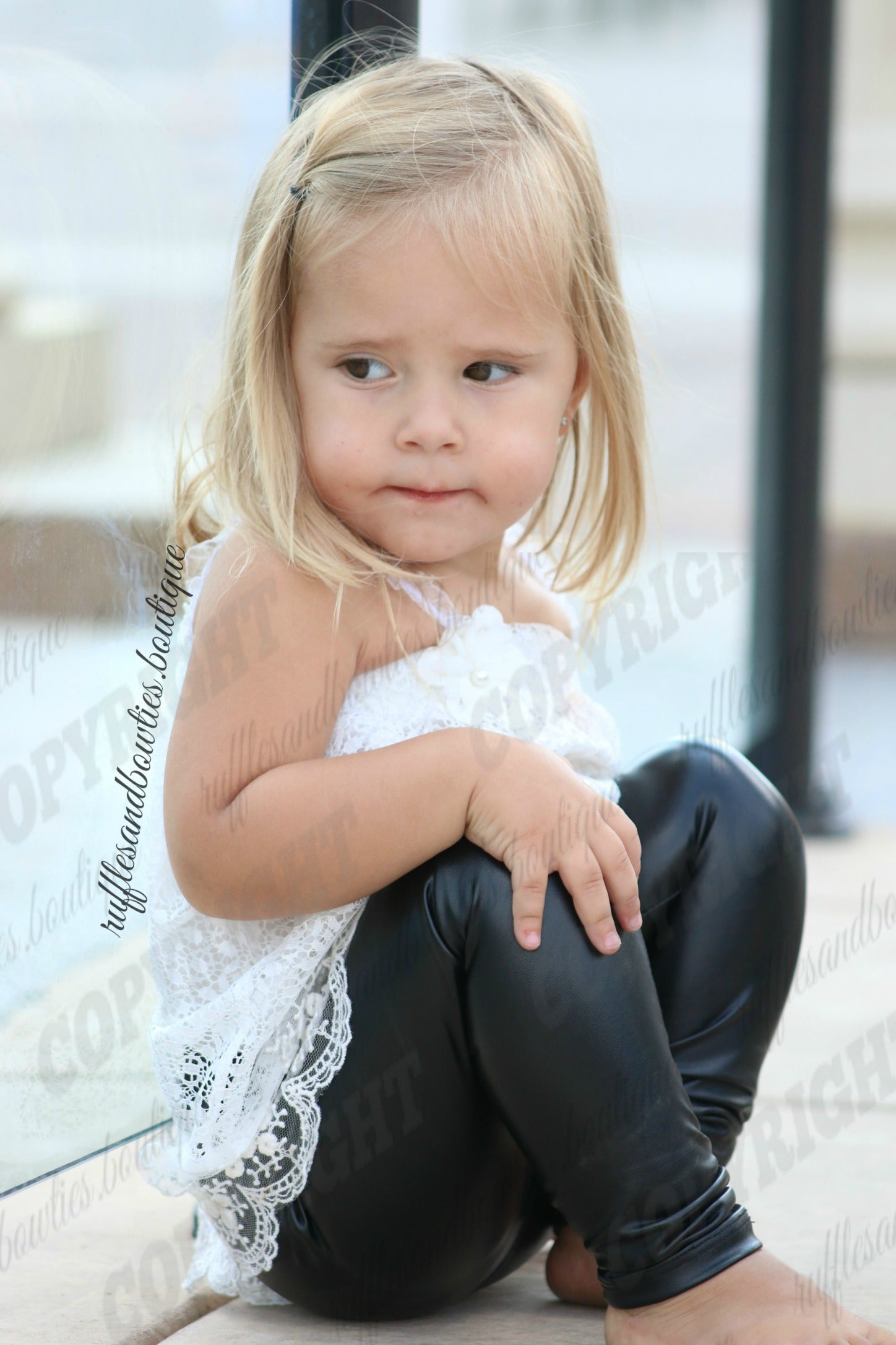 Jane Jett Black Fall Pleather Pants