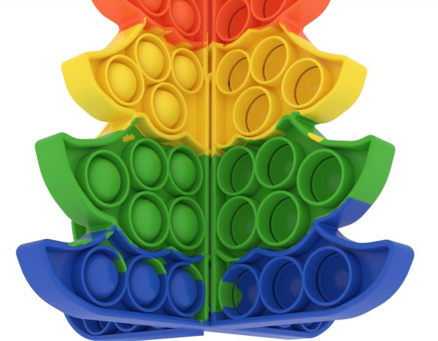 bottom of the rainbow pop it tree