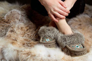 Treat Your Self or Someone You Love - Canadian Made & Cozy Moccasins