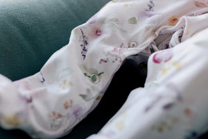Kryssi Kouture Sienna Tutu Jumpsuit - Pastel Water Color Floral Tutu