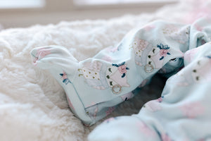 Kryssi Kouture Sienna Tutu Jumpsuit - Blue Owl Pink Tutu