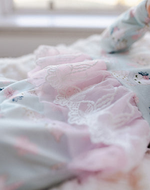 Kryssi Kouture Sienna Tutu Jumpsuit - Blue Owl Pink Tutu