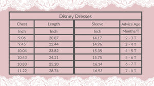 Girls Fun Holiday Character Dresses - Water Color Mickey Mouse & Friends Christmas