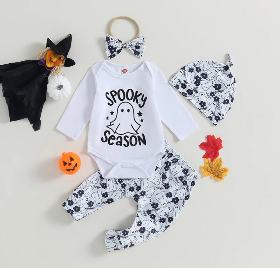 $10.00 - 3-6MX2, 6-12MX2 - Halloween Spooky Season 2 Pc Set