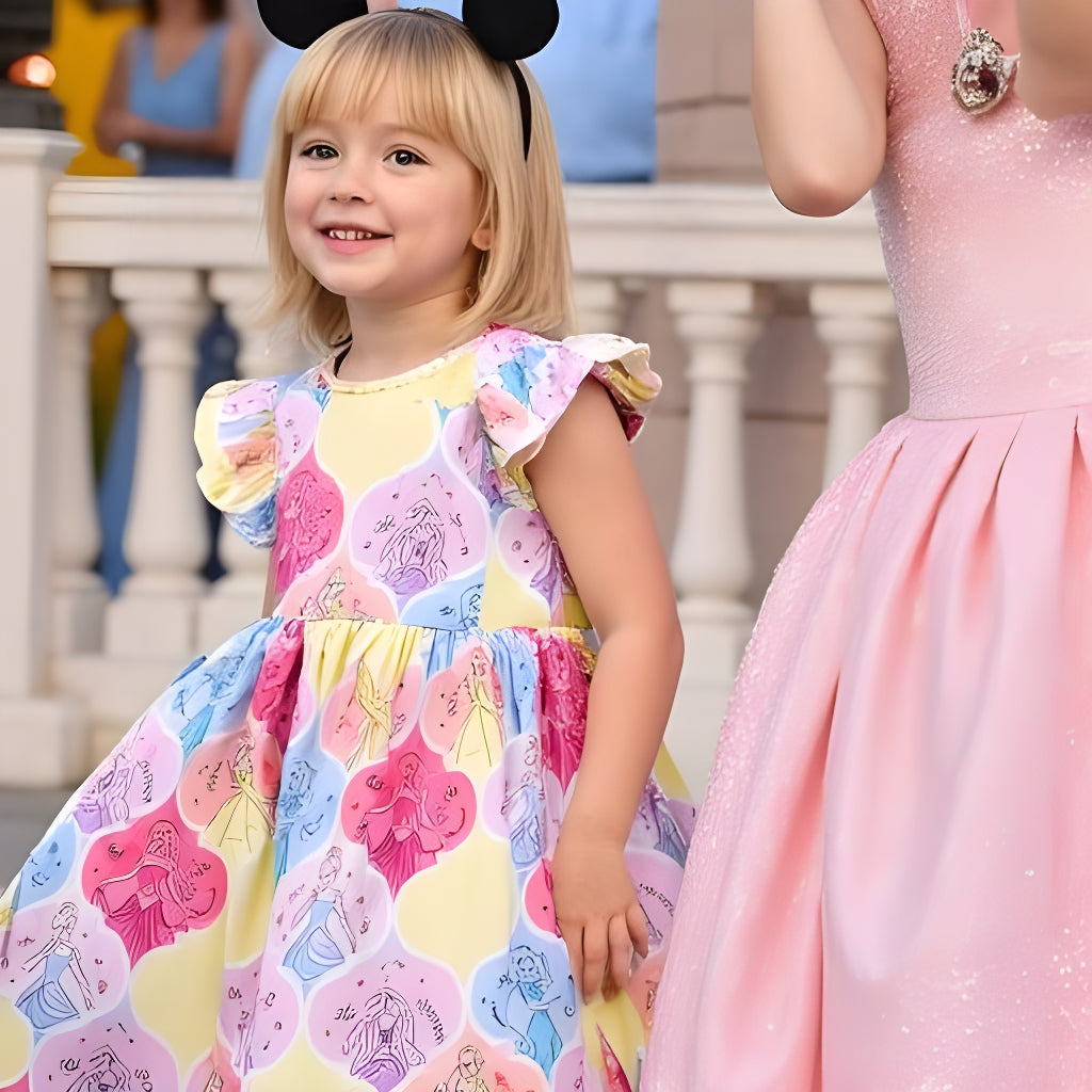 Girls Fun Character Dresses - Lantern Princesses