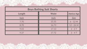 Boys Swim Trunks - Tan Lil Tyke Cars