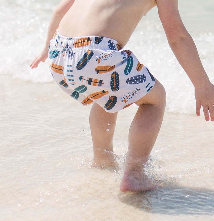 Boys Swim Trunks - Classic Surfboards