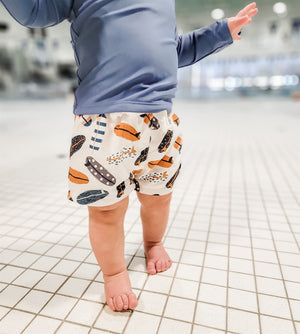 Boys Swim Trunks - Classic Surfboards