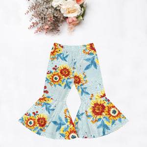 Sunflower Boho Bell Bottoms