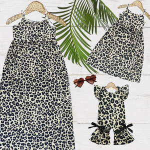 2 Piece Leopard bodysuit and matching bell bottoms