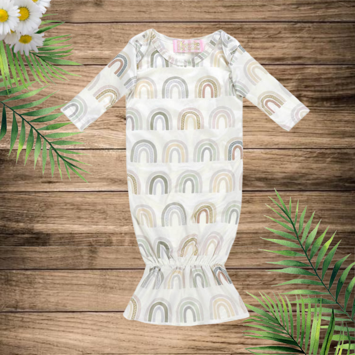 Kryssi Kouture - Over the Rainbow Sleep Sack/Gown
