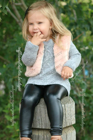 Jane Jett Black Fall Pleather Pants