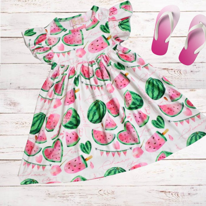 Watermelon Summer Dress