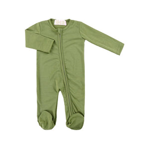 Baby Boys double zipper sleepers by theo and me cotton