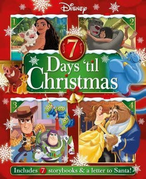 7 Days of Christmas Character Book/Board. Front of Book Board.