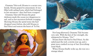 7 Days of Christmas Character Book/Board. Snippet of moana.