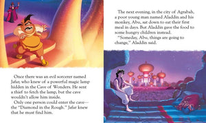 7 Days of Christmas Character Book/Board. Snippet of Aladdin.