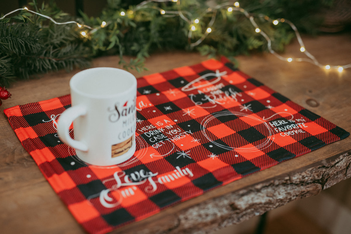 Christmas Eve Santa Snack Mat