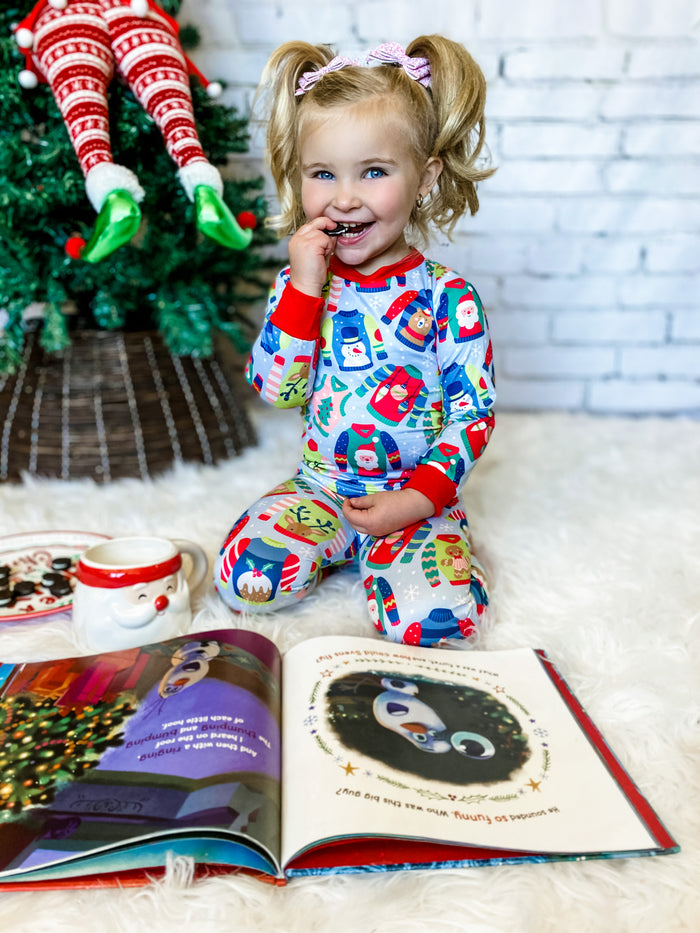 Ugly Sweaters Kids Christmas Pajamas