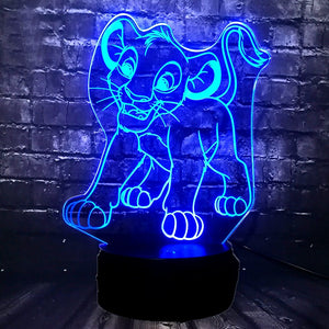 Lion King Simba Led Plugin Light