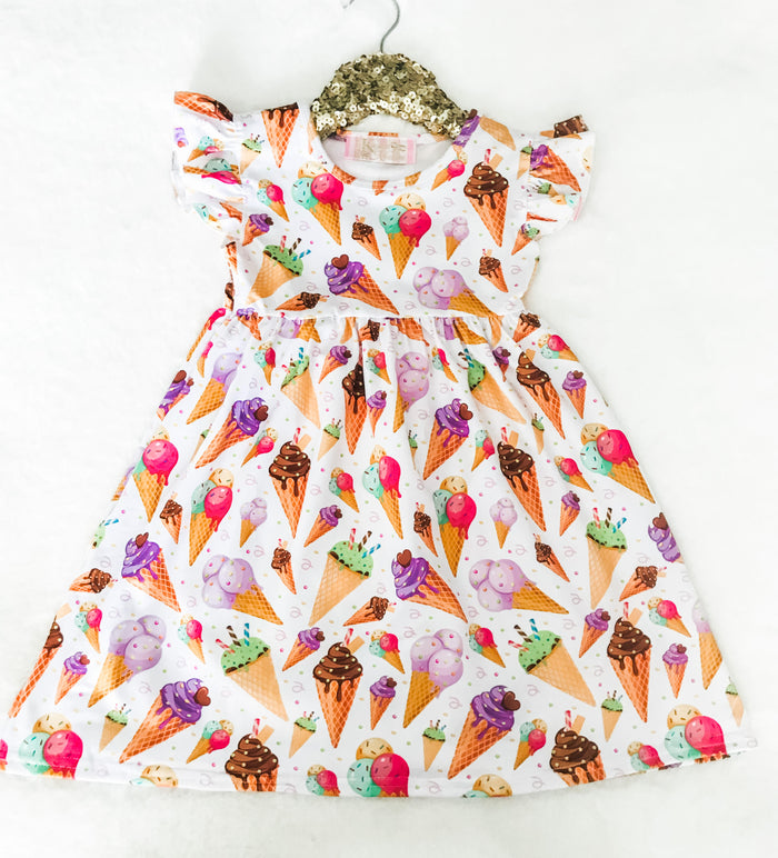 Ice Cream Summer Dress