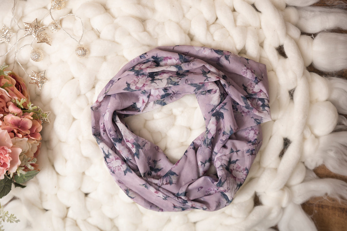 Mommy & Me Romantic Floral Scarf