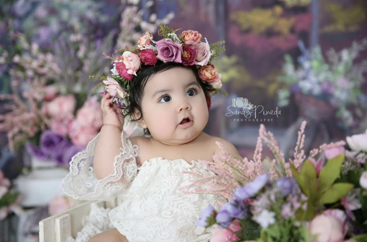 Baby girl off shoulder romper hot sale