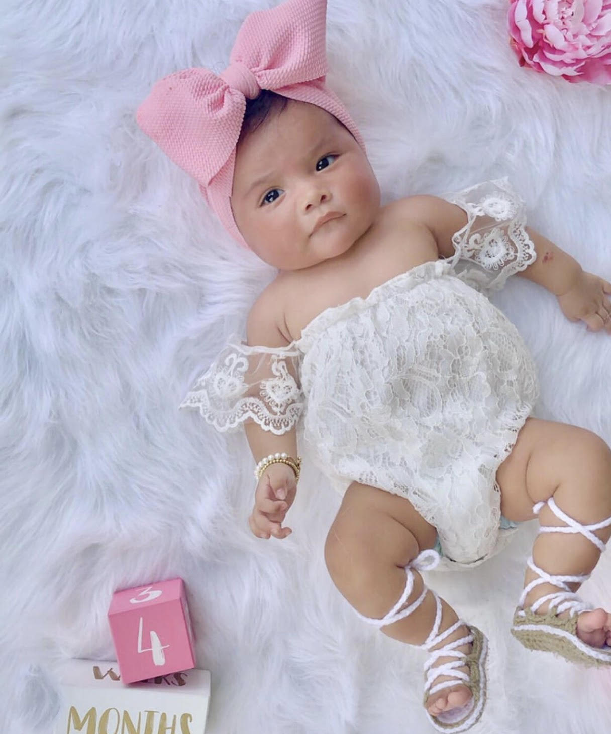 Infant off the shoulder hot sale romper